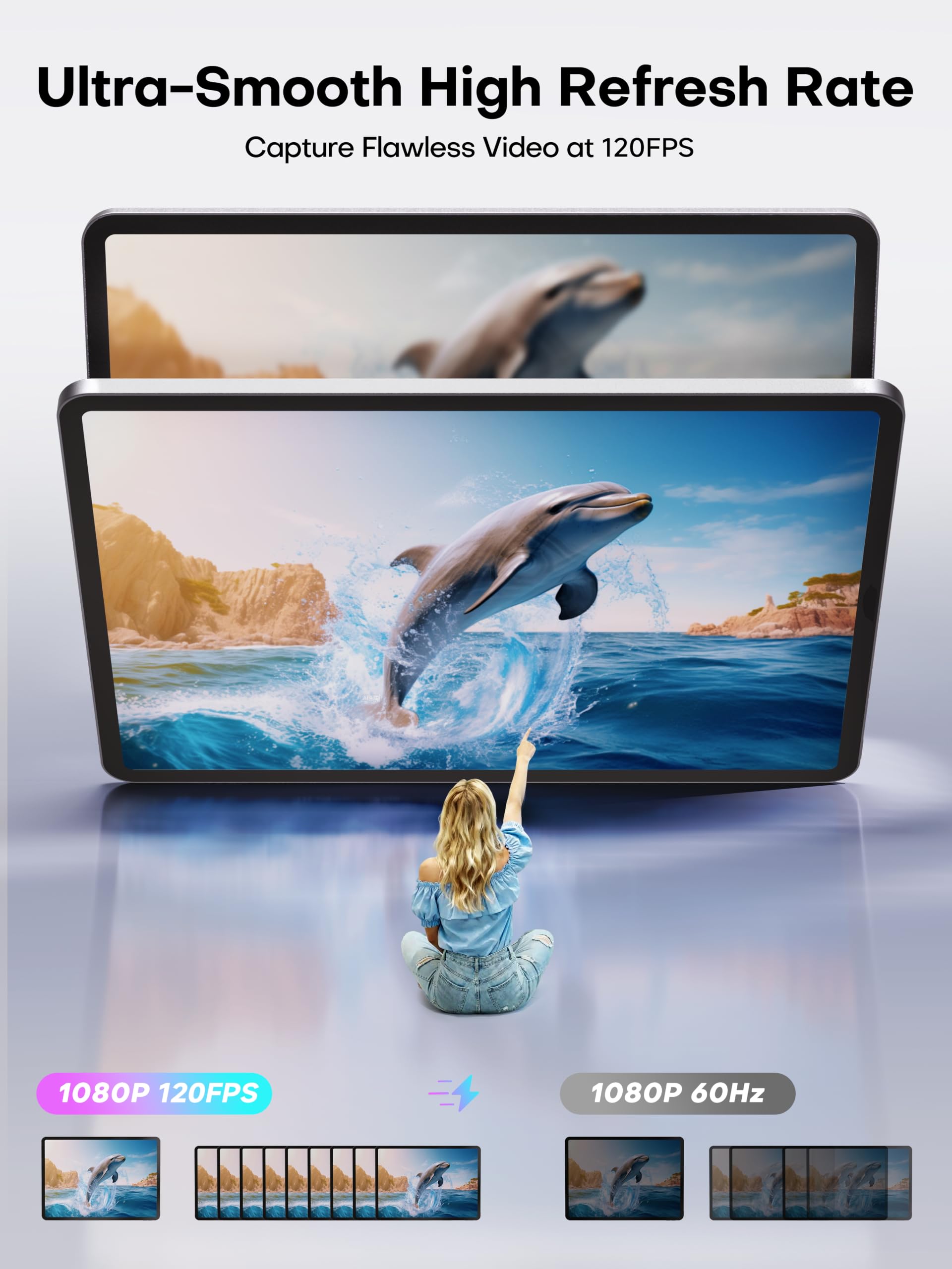XIIXMASK Carte de Capture HDMI USB 3.0, Capture 4K60FPS avec Pass-Through