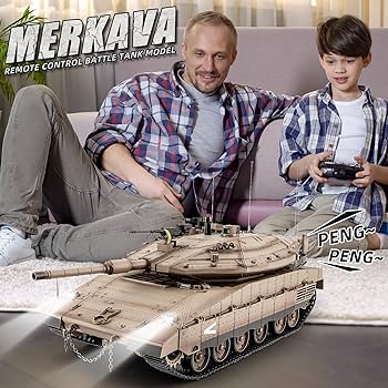 1/16戦車ラジコン　イスラエルMerkava IV　ヘンロン3958-1 Amazon.com: BESTYMXY RC Tank HengLong IDF MERKAVA MKIV, 1:16