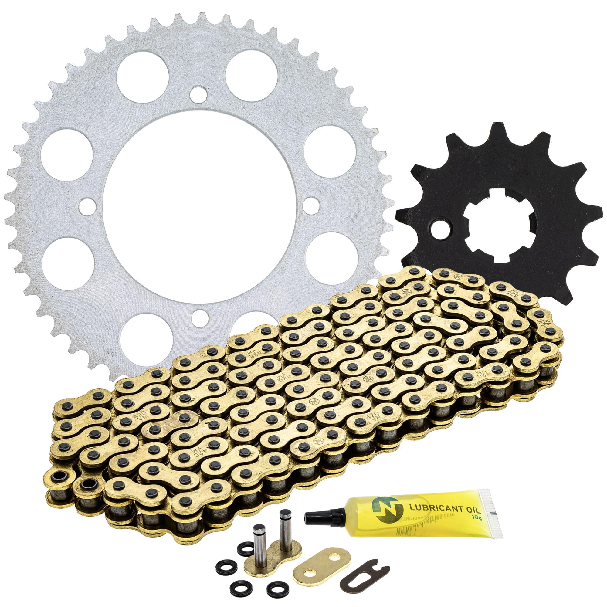 Amazon.com: NICHE Drive Sprocket Chain Combo for Kawasaki KX100