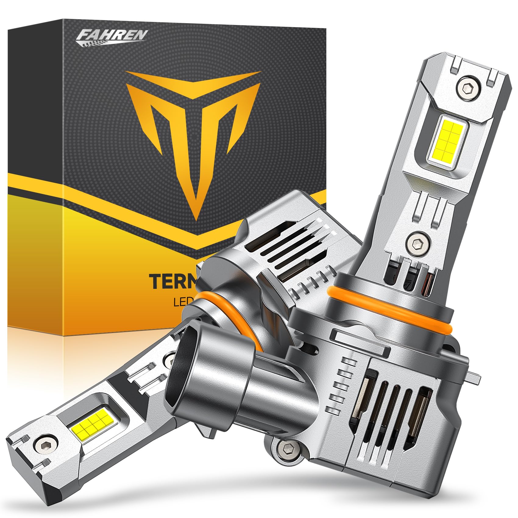 FAHREN Latest & Brightest 9005 LED Bulbs