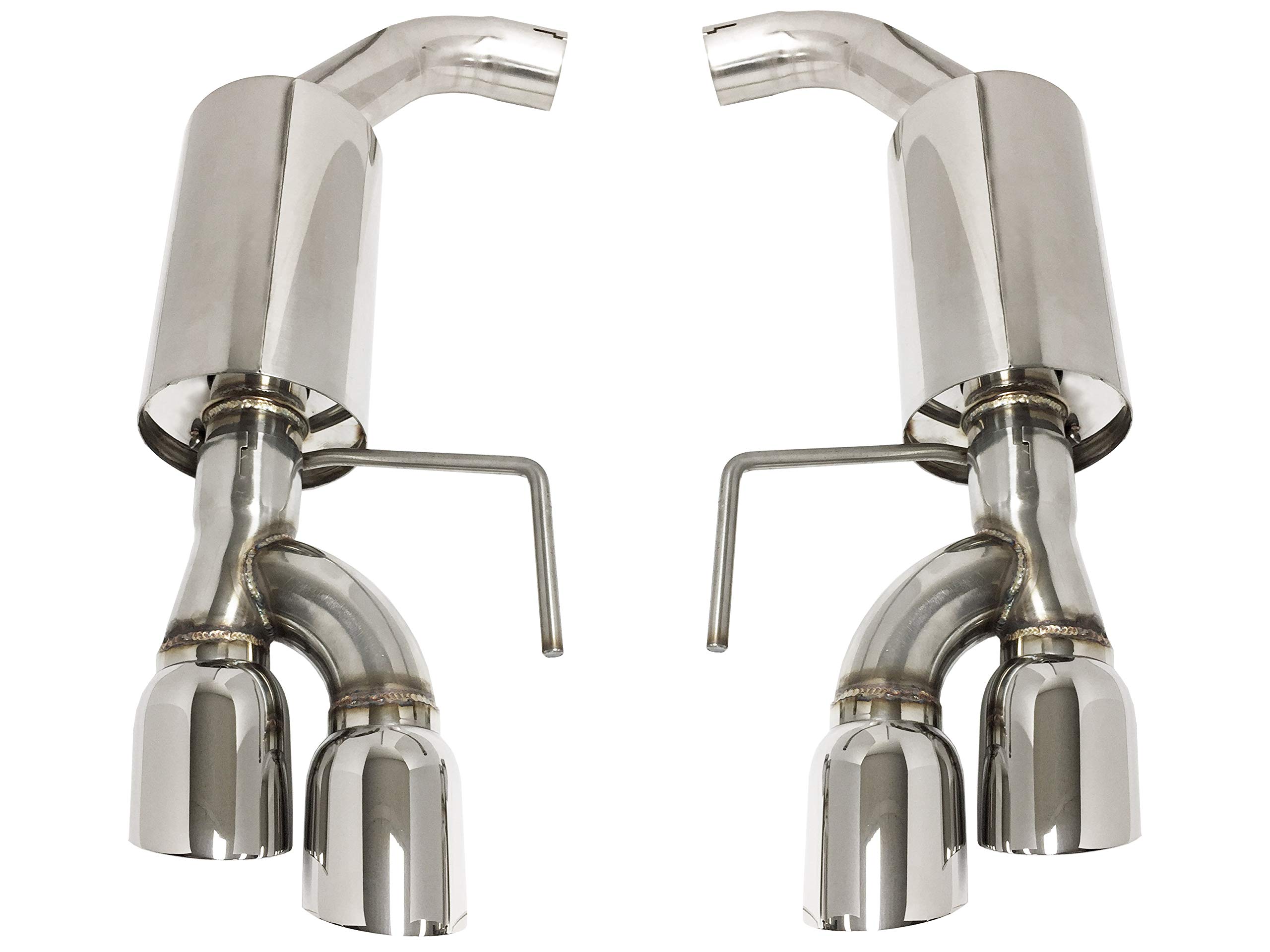 NXT Step Performance Axle Back Exhaust System Compatible with 2018-23 Mustang GT 5.0L EX3051