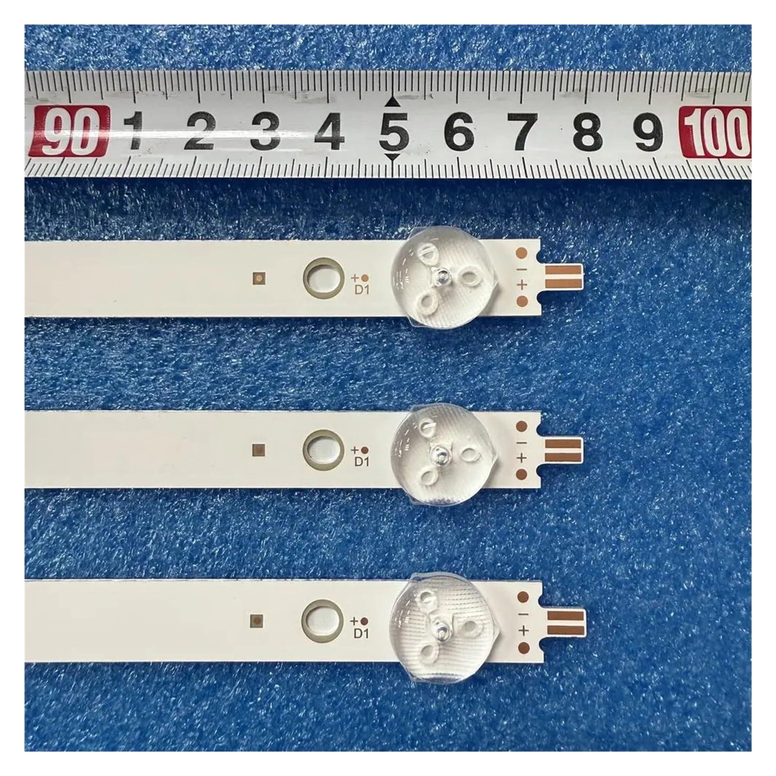 Listwa oświetleniowa LED 10LED dla 50 Smart TV S2 S1 JVC LT-50MCS780 LT-50KB608 LED50D10AZC62AG03D(3pcs set for 1 TV)