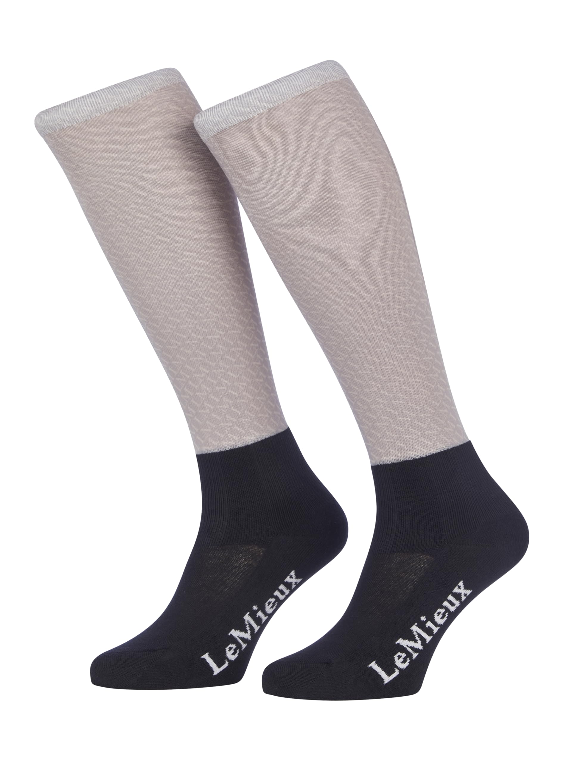 LeMieux Footsie Junior Socks - Faith Ash Padded sole elastic supportive sport