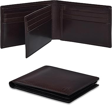 Portafoglio Da Uomo In Pelle Billfold Slim Hipster