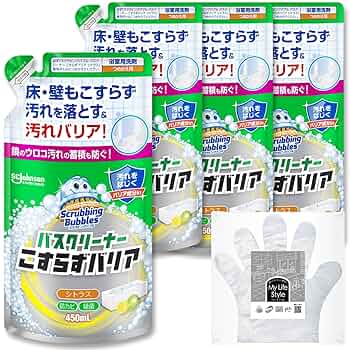 18本セット　スクラビングバブル バスクリーナー こすらずバリア 詰め替え用 Amazon.co.jp: スクラビングバブル (Scrubbing Bubbles) お風呂