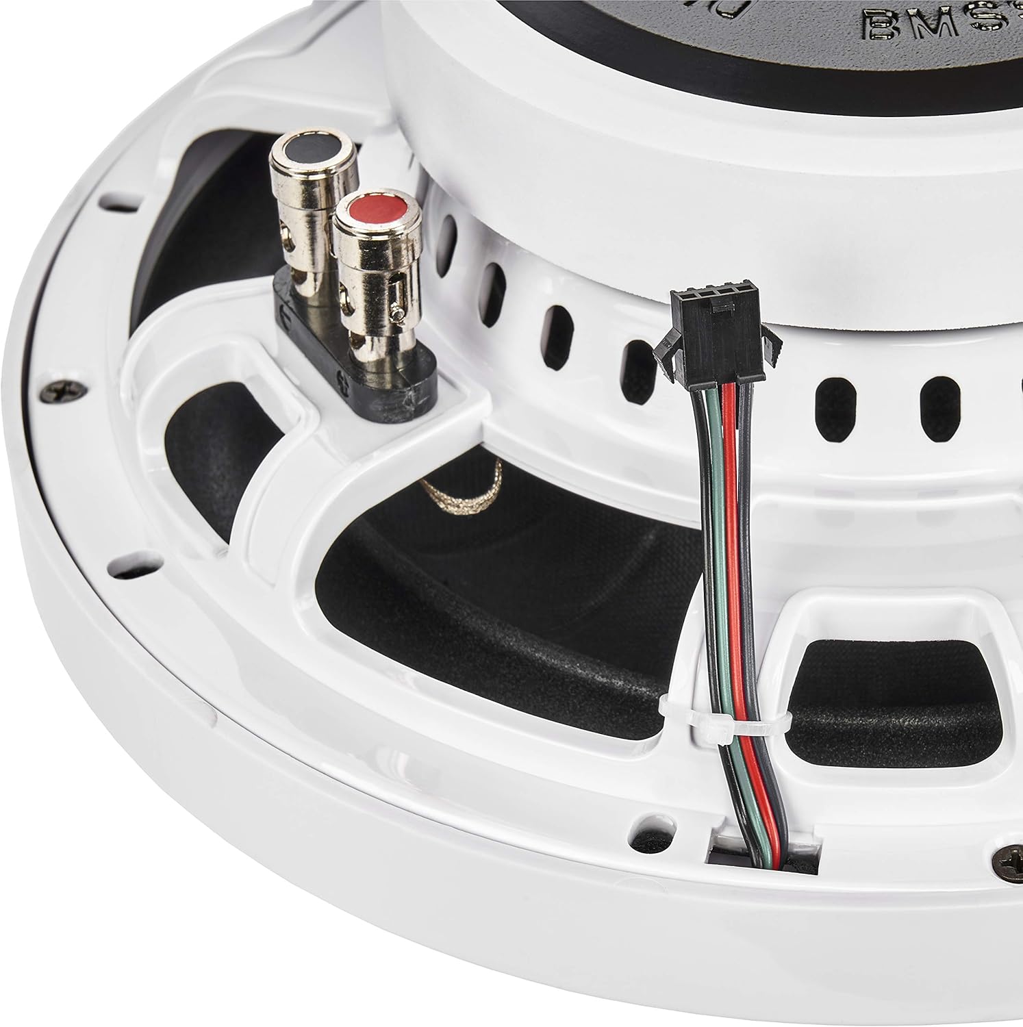 BELVA BMSS10RW 800W Peak (400W RMS) 10" Shallow Marine Subwoofer with Multi-Color LED Lighting for Boats/ATV/UTV/SxS/Powersport - Image 5