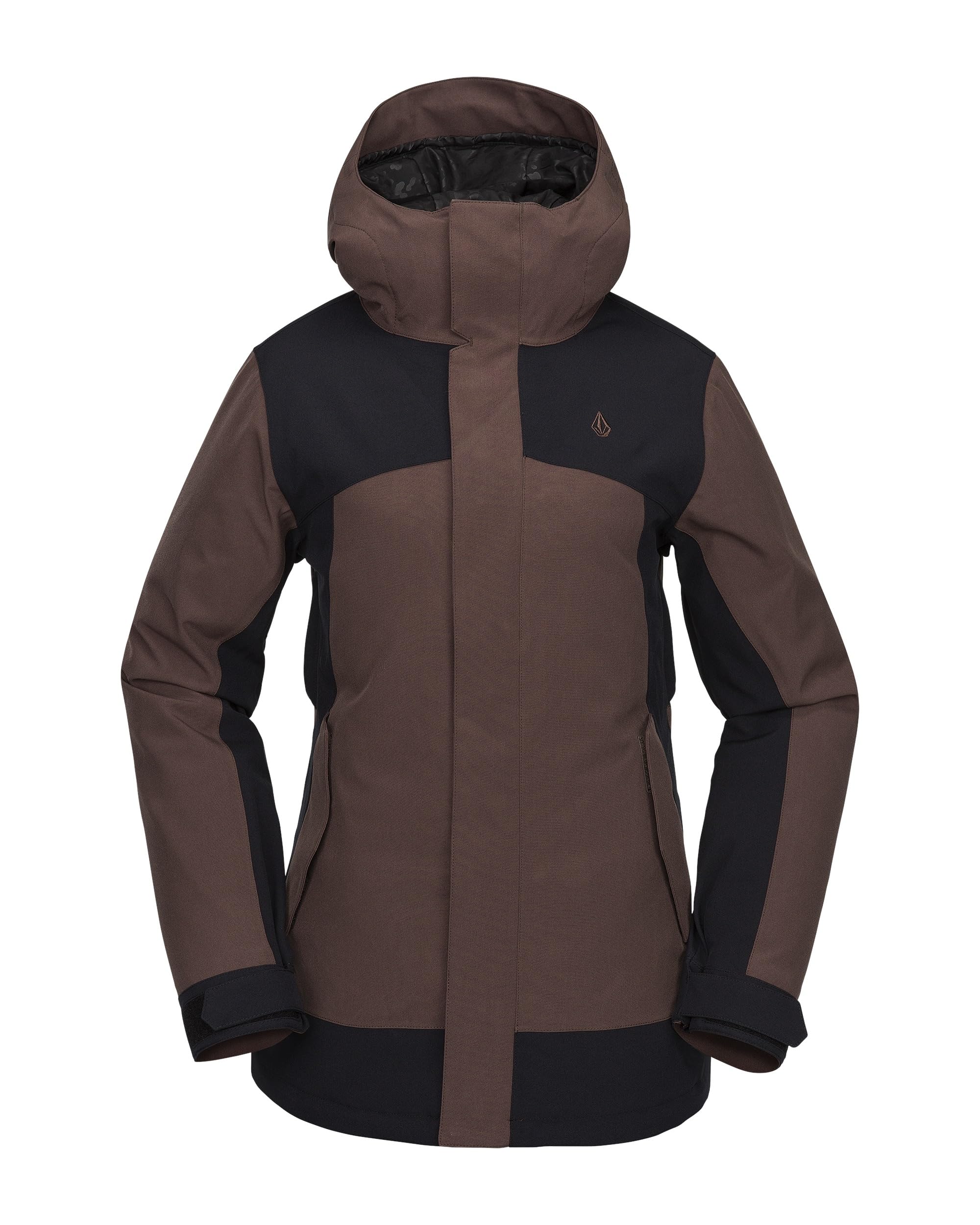 Volcom Women's Stoney Shadow Insulated Snowboard Ski Winter Snow Jacket, Mahogany S5