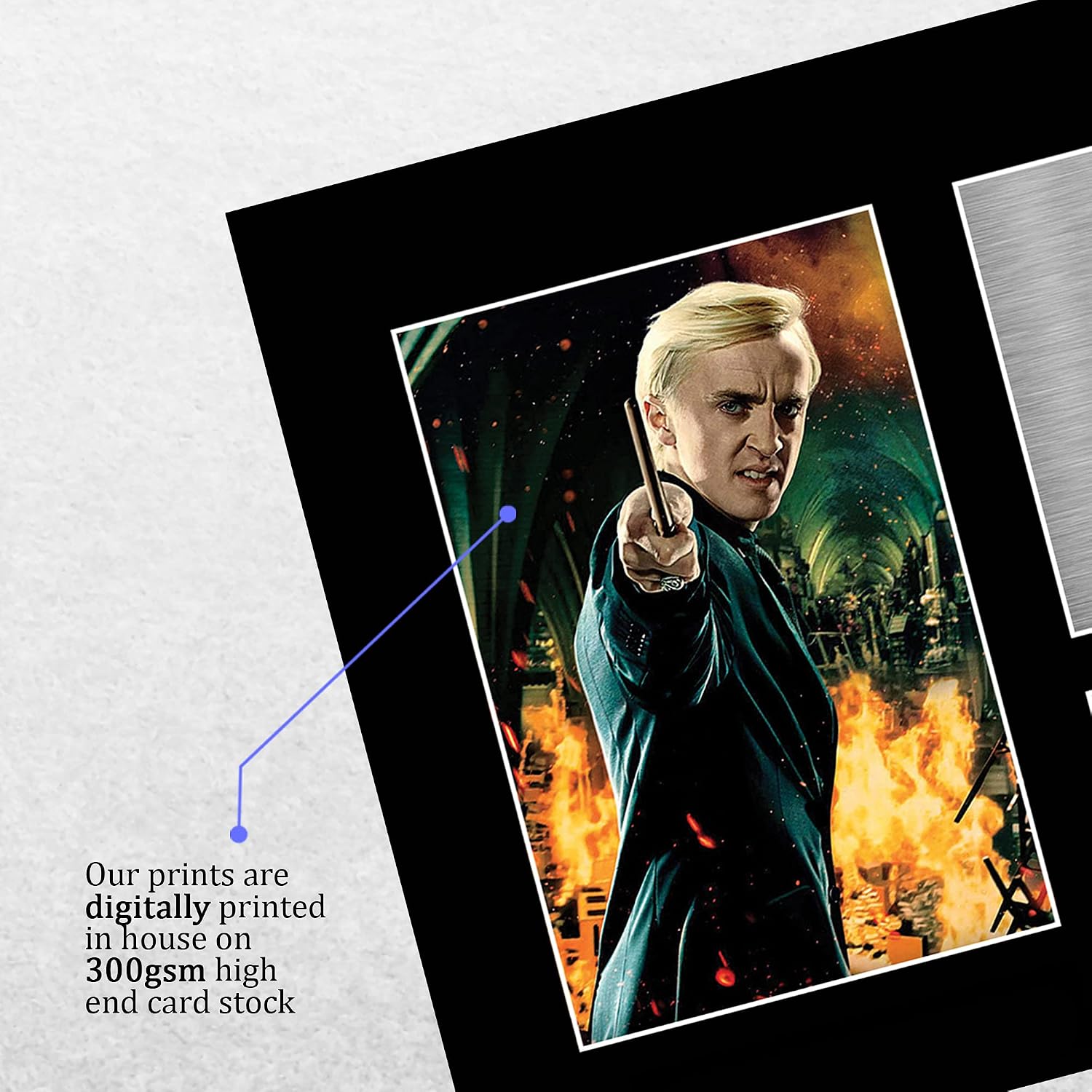 HWC Trading A4 Tom Felton Harry Potter Draco Malfoy Gifts Printed Signed Autograph Picture for Movie Memorabilia Fans - Image 5