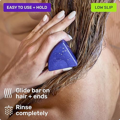 Miniatura 7 de Ethique in The Buff Unscented Solid Conditioner Bar for Touchy Scalps - Sulfate-Free, Plastic-Free, Vegan, Cruelty-Free, Eco-Friendly, 2.12 oz (Pack