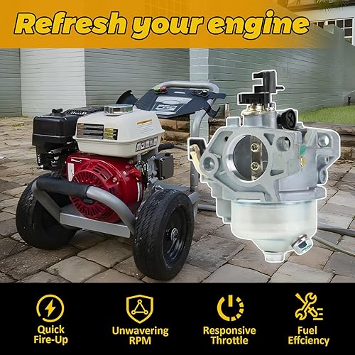 Miniatura 5 de Carburador compatible con Honda GX390 GX340 Engine 16100-Z5T-901 Predator 420cc 389cc Carburador 11hp 13hp Motor 16100-ZE3-V01 Bombas de agua