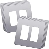 Vista 39 de LIDER Placa de pared metálica decorativa, resistente a la temperatura y al impacto, acero inoxidable 430, cubierta sin tornillos, mejora