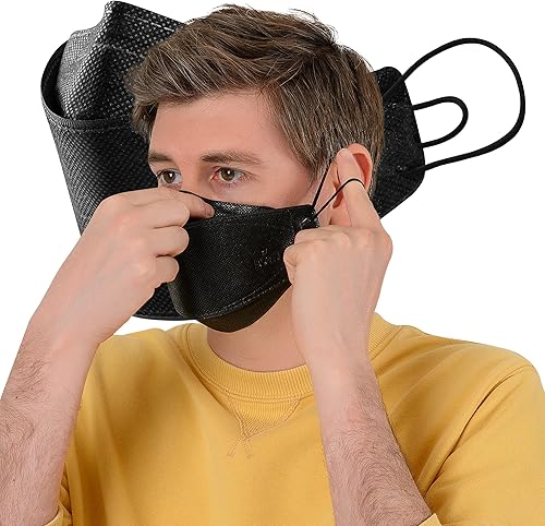 Miniatura 6 de BOTN 10 cubrebocas KF94 de protección y seguridad para adultos, filtro de 4 capas y diseño 3D, correa ajustable y calidad premium, fabricadas en