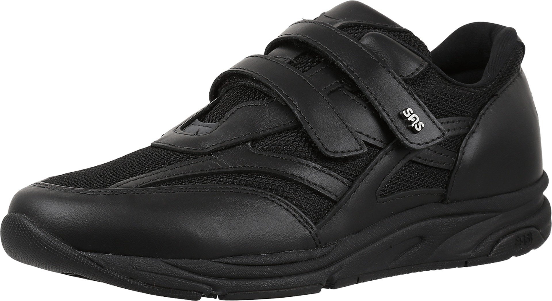SAS TMV Adjustable Comfort Sneaker Black 6.5 M (M) (B)