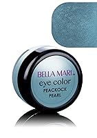 Vista 13 de Bella Mari - Sombra de ojos mineral natural, flor de cerezo (perla); 0.1 onzas