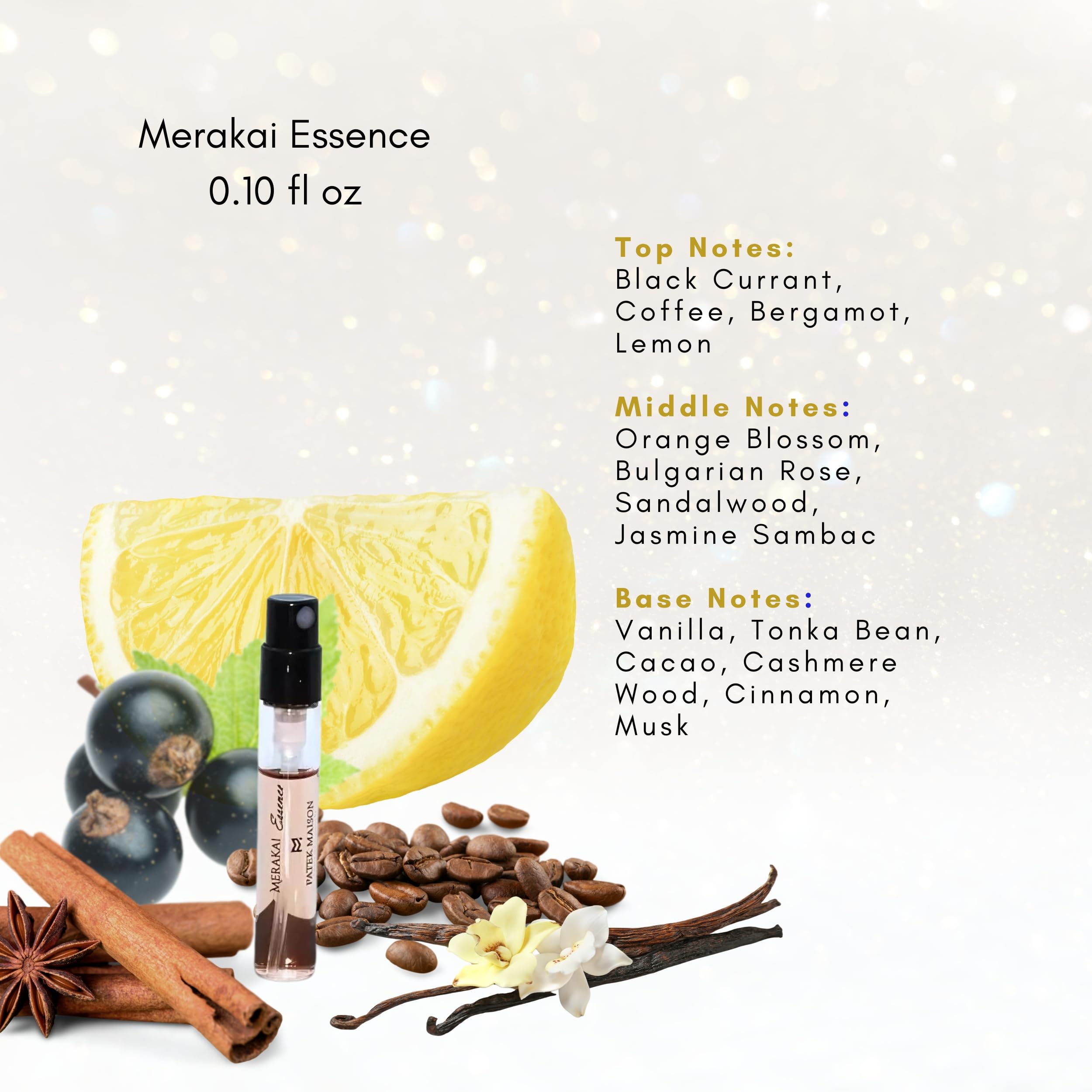 Amazon.com: Patek Maison Perfume for Women & Men Merakai Mini Gift