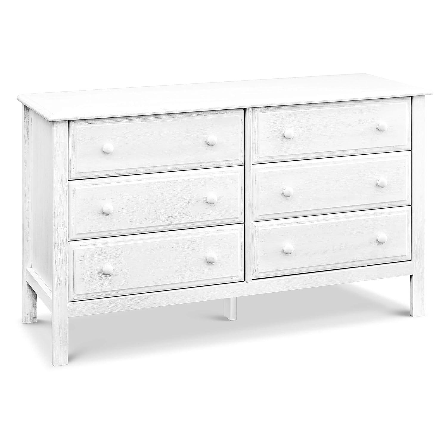Buy DaVinci Jayden 6Drawer Double Wide Dresser, Cottage White Online