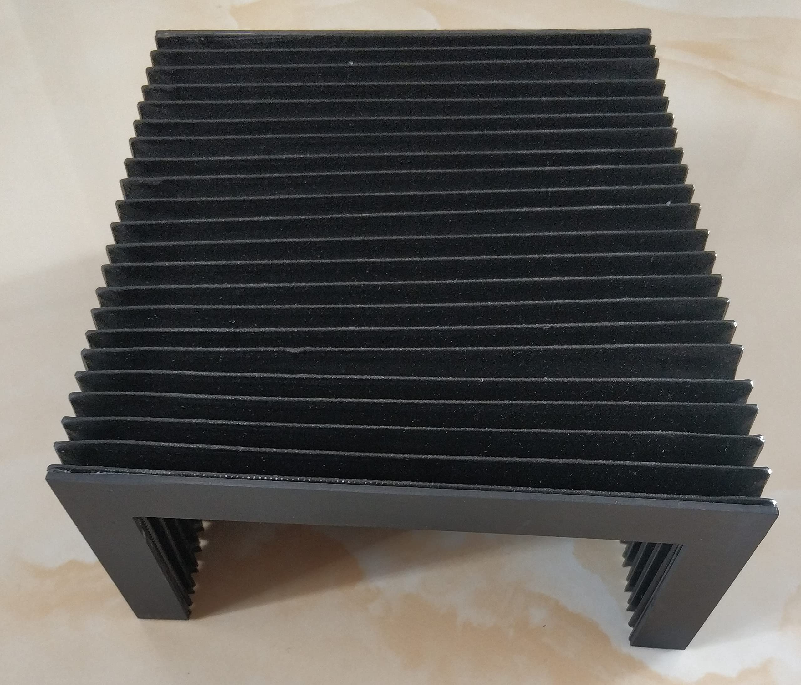 Soffietto Protezione T12 Per Macchine Utensili - 574x115mm, Corsa Max 355mm