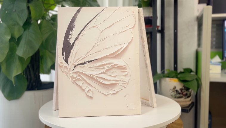 BUTTERFLY - acada92264④ Amazon.com: Remenna Gold Finish Metal Butterflies Wall Art