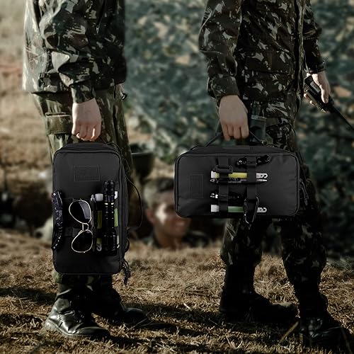 Miniatura 4 de bvya Bolsa táctica de almacenamiento para camping, 11 litros, bolsa de mano para uso al aire libre, organizador de utensilios de cocina, organizador