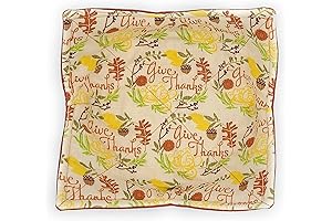 Microwaveable Cozy Thanksgiving Reversible Microwave Bowl Buddy Acorn Leaves Soup Holder