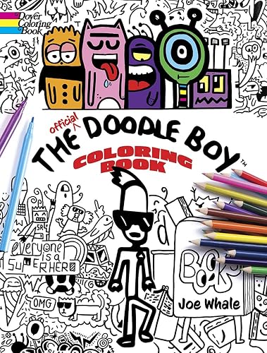 The Official Doodle Boy™ Coloring Book (Dover Design Coloring Books)