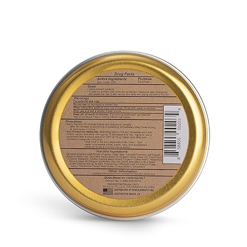 Miniatura 2 de Raw Elements: Crema Facial con color hidratante de amplio espectro, resistente al agua SPF 30 +, 1.8 onzas