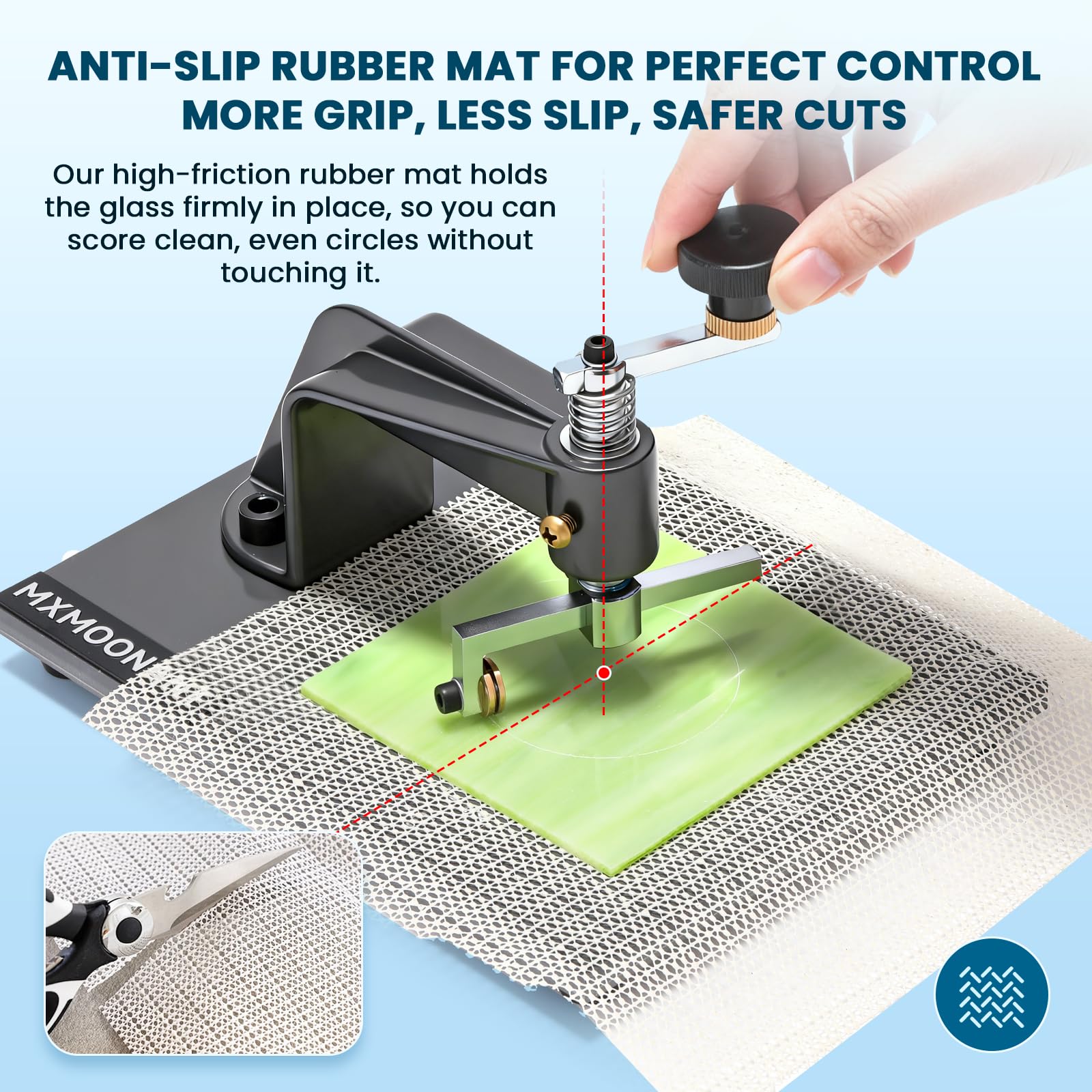 Amazon.com: Mxmoonant Glass Circle Cutter 0.39-3.93'' Lens Circle