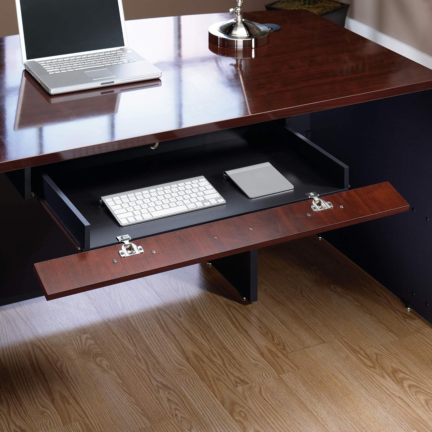 Sauder Via Collection Pencil Drawer, Classic Cherry finish