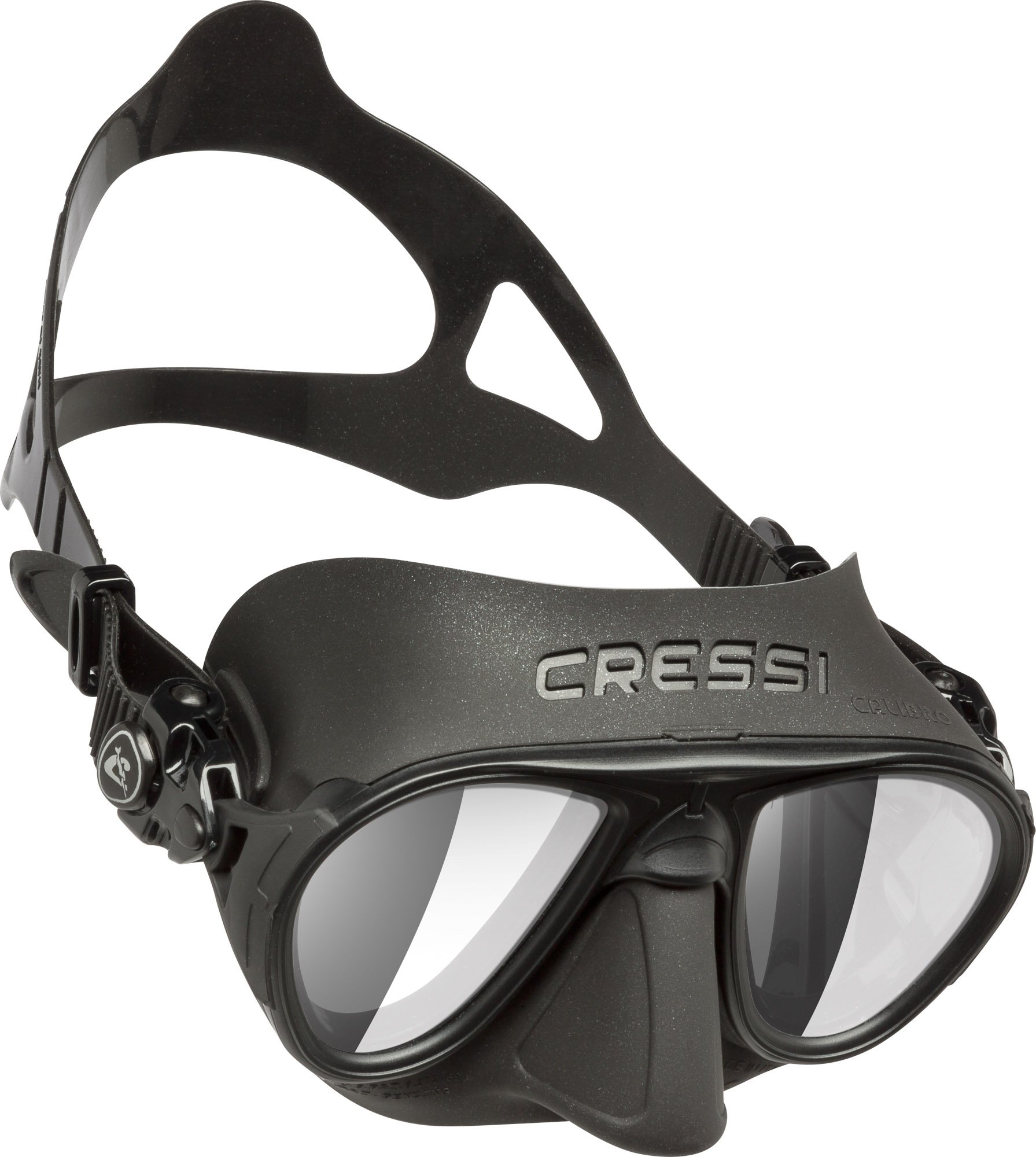 Cressi Adult Scuba Diving Mask, Fog Stop, Low Volume, Wide View - Calibro: made in Italy