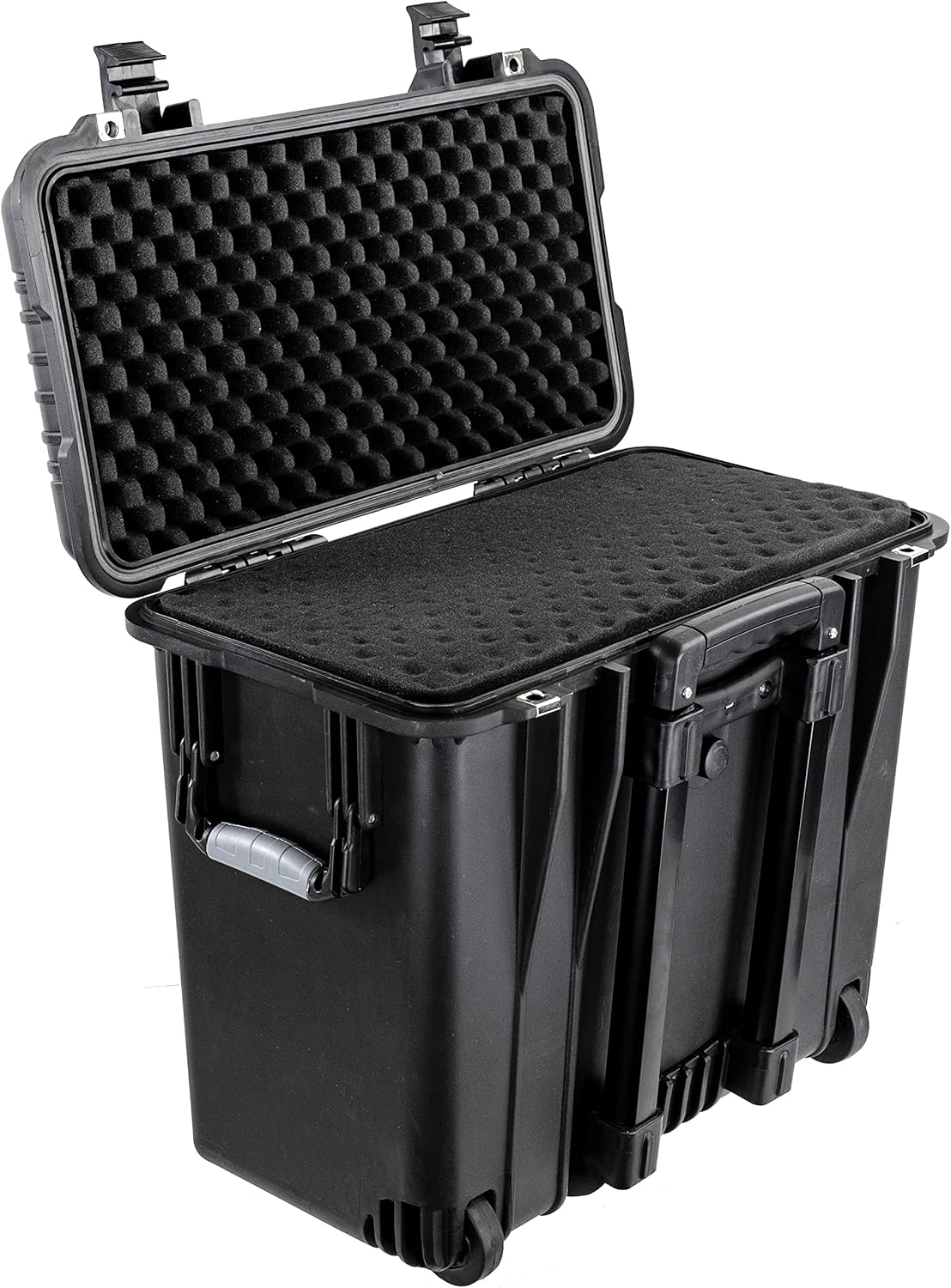 Eylar 19.7 inch Tall Protective Roller Gear Case, Water & Shock Resistant with Foam
