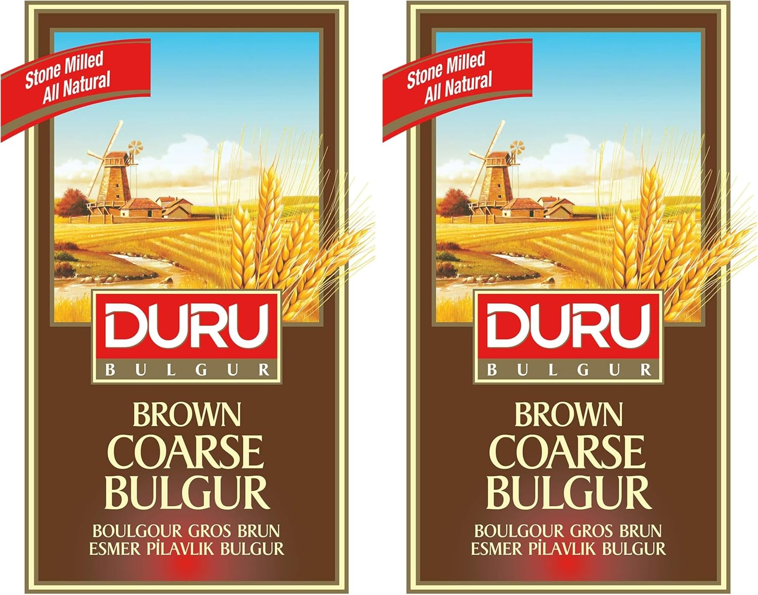Duru Bulgur Esmer Pilavlık Bulgur 1000 Gr 2li paket