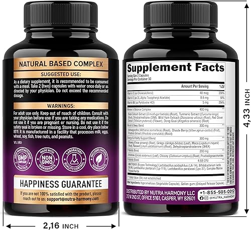 Miniatura 3 de Complejo de magnesio y suplemento para la menopausia