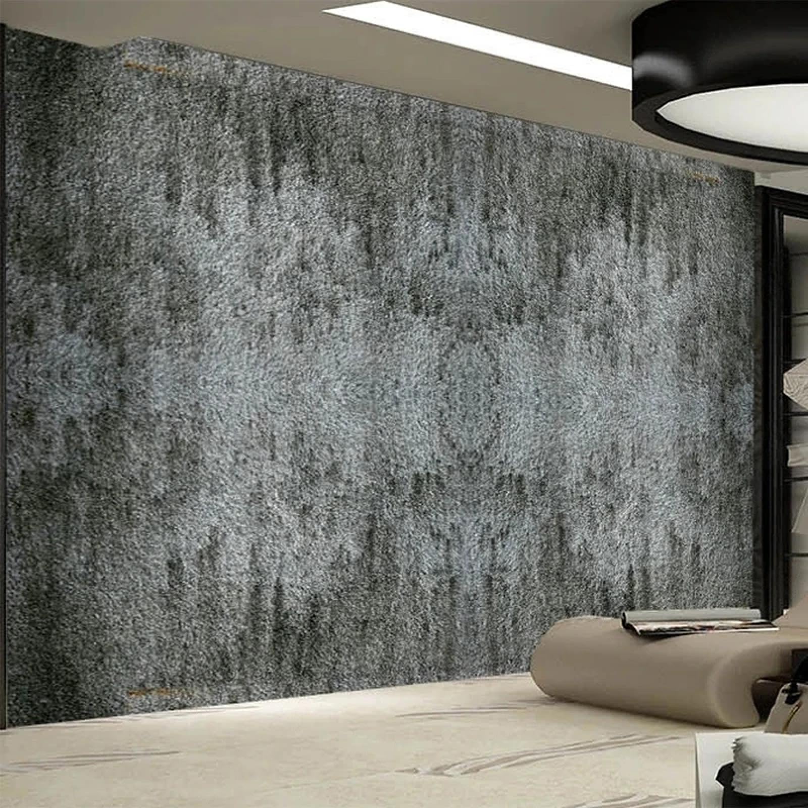 Mur en ciment gris vintage papier peint autocollant pour salon et canapé