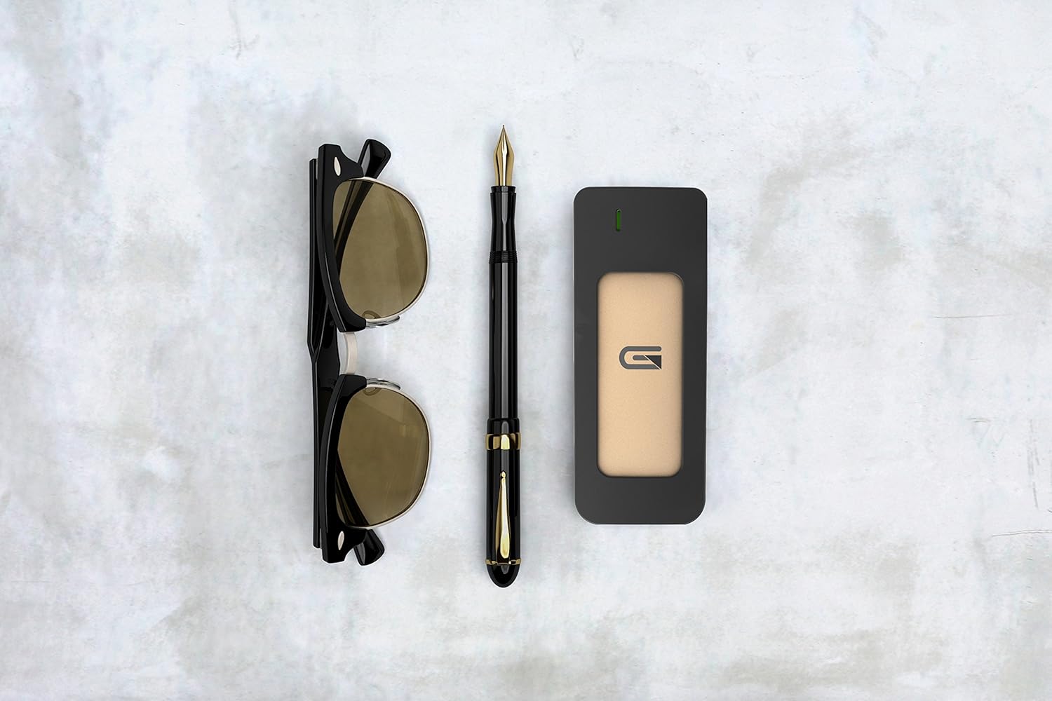 Frее Shірріng 🛒 Glyph 525 GB Atom USB 3.1 Type-C External Solid State Drive  - Golden