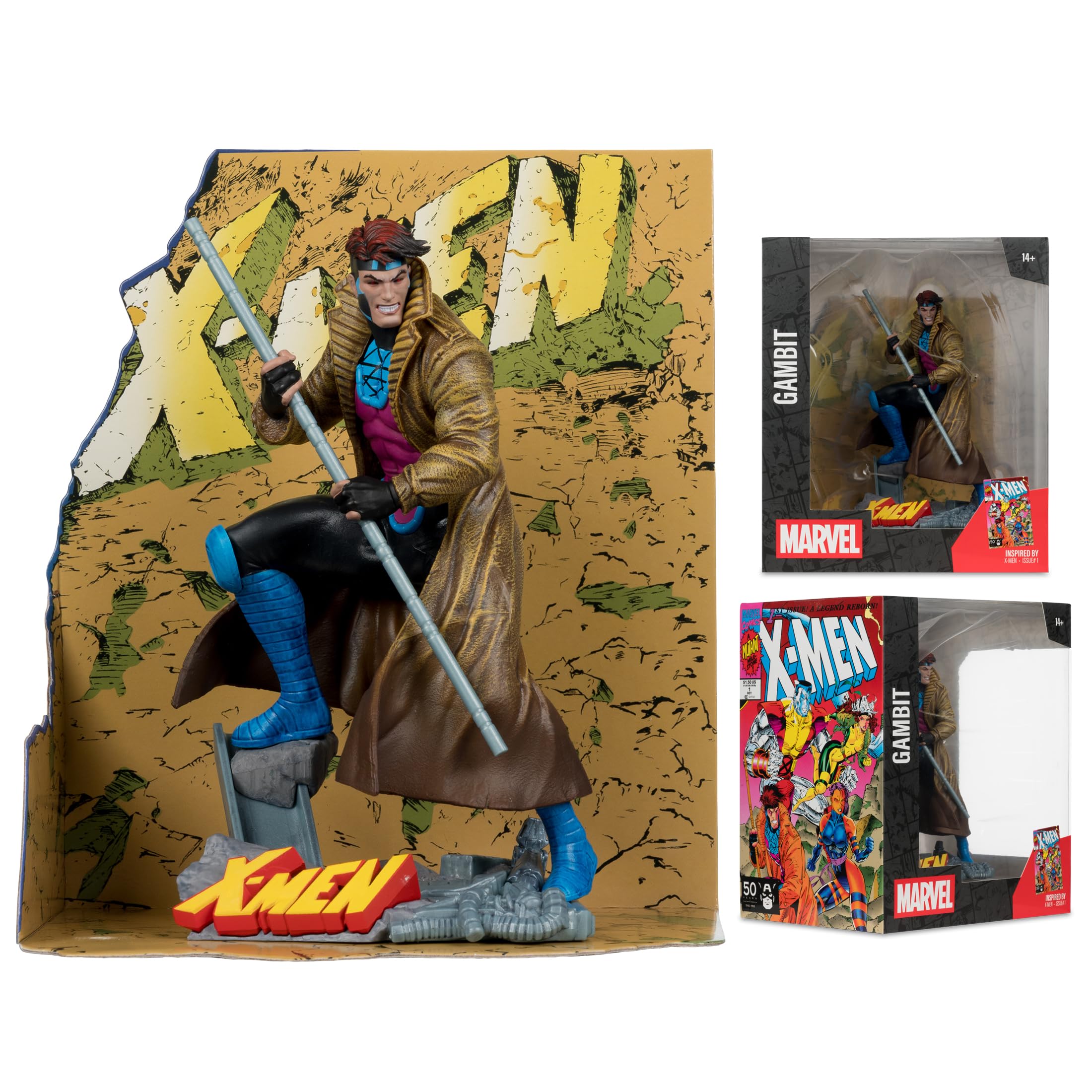 Marvel Collection PVC Statue 1/10 Gambit (X-Men #1) 18 cm