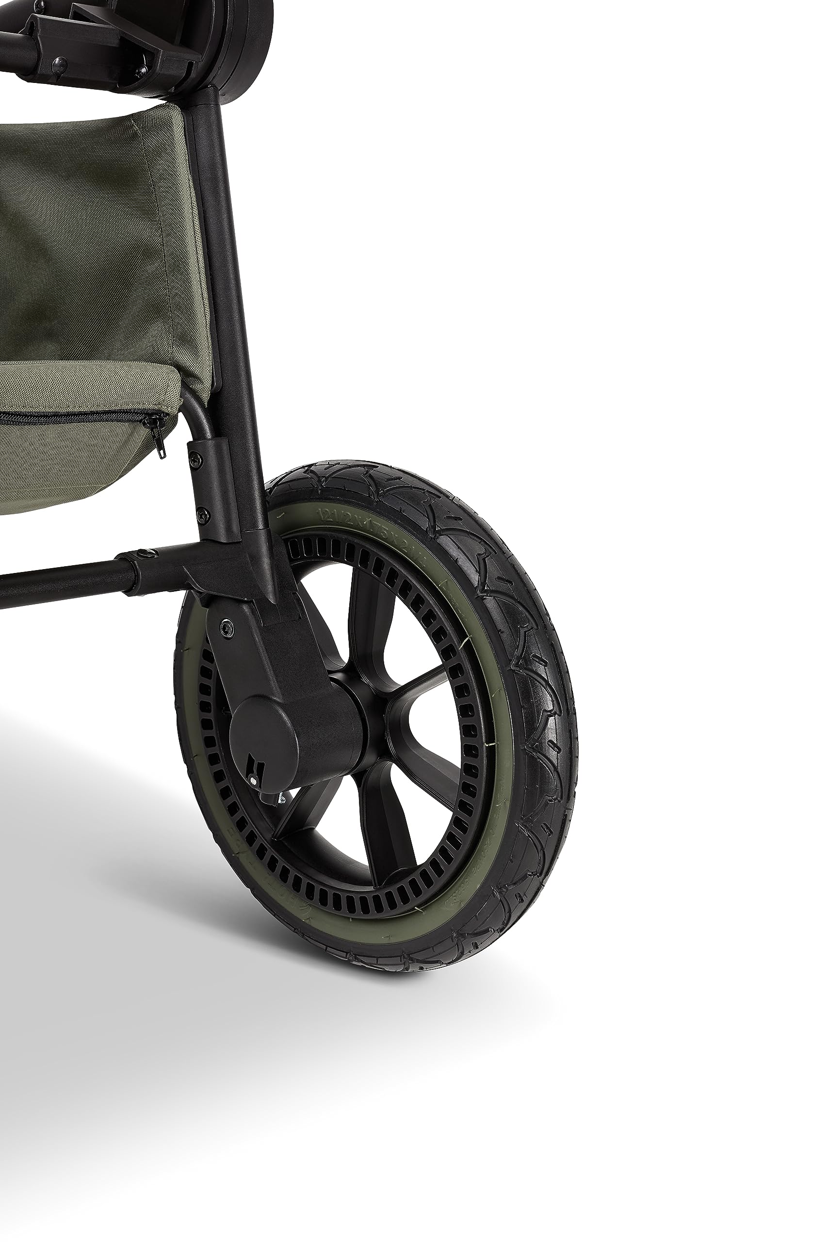 MOON 2 in 1 Kombi-Kinderwagen RESEA+, Moss Green, Edition+, mit Wanne und Sportwagen Sitz, bis 22kg, Kollektion 2024