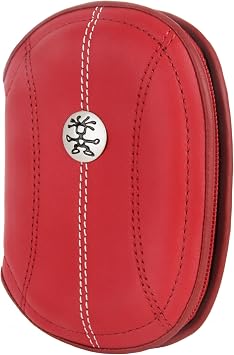 Crumpler Royal Thingy 45 Leather Pouch - Red/White