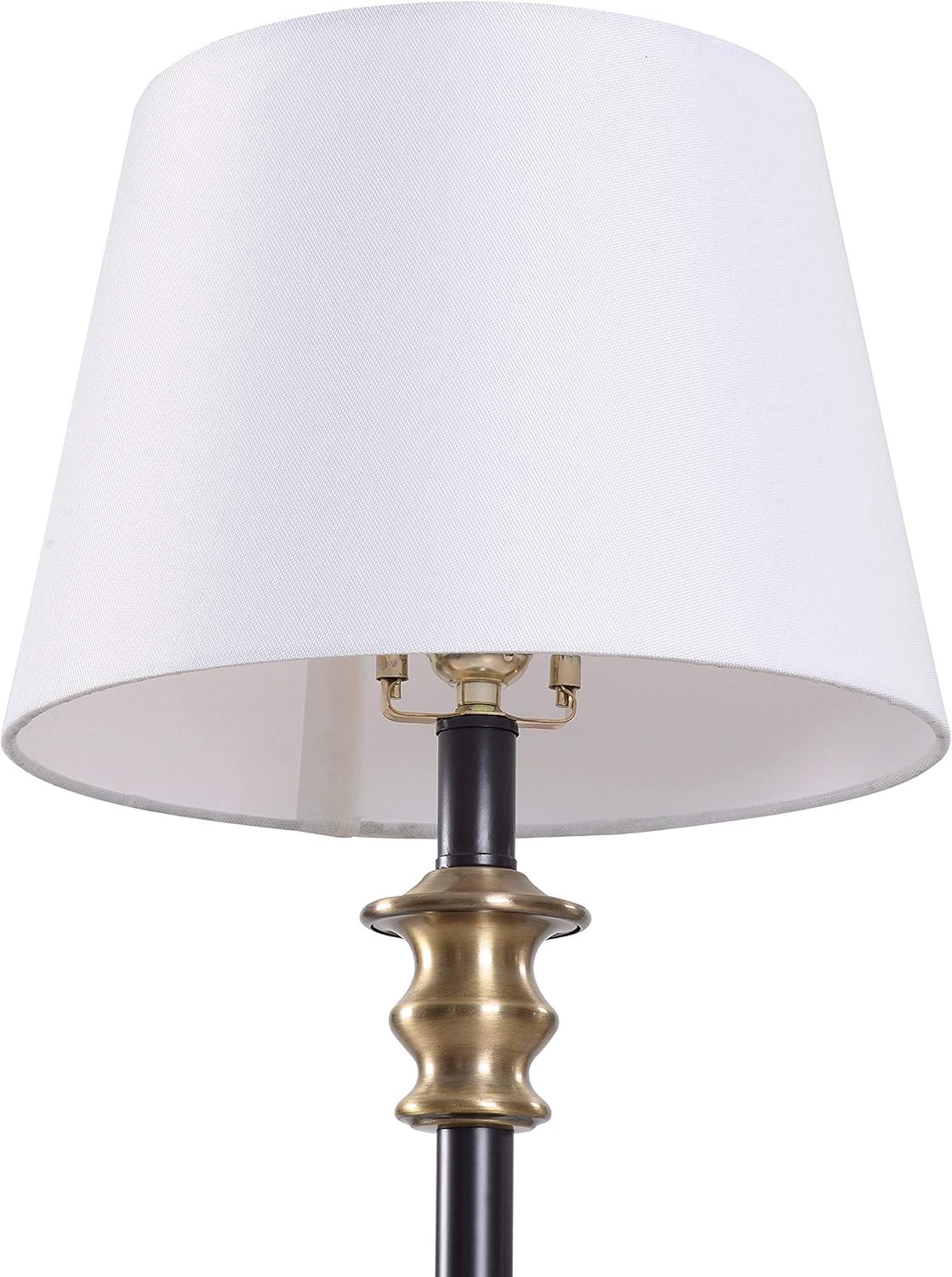 🔥 Hot Deals Kenroy Home 33338AB Jenkins Accent Lamp, 12 x 12 x 23 Inch, Oil-Rubbed Bronze and Antique Brass Finish