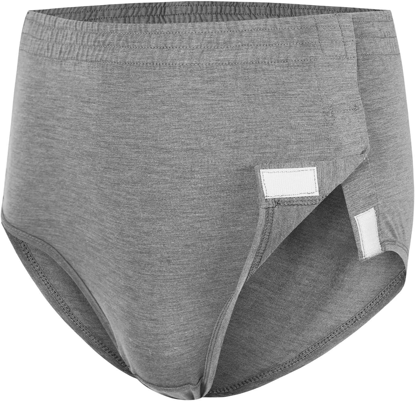 Landofgenie Tear-Away Pants with Hook & Loop Closure, Easy Care Underwear for Seniors & Bedridden Patients, Unisex Incontinence Briefs - Image 7