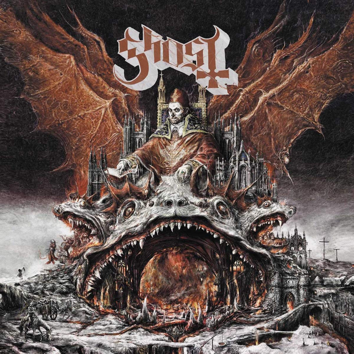 Ghost Unisex Black Prequelle - Vinyl Lp In