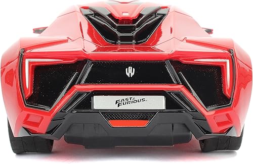 Miniatura 8 de Jada Toys - Fast & Furious 1:16 RC, Lykan Hypersport, Rojo