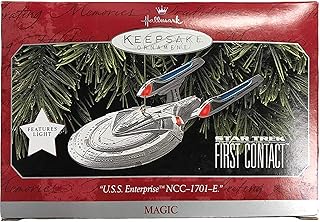 Hallmark Keepsake Magic Ornament Star Trek First Contact USS Enterprise NCC-1701-E - 1998
