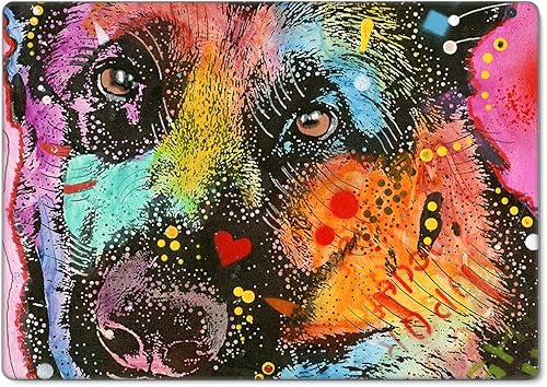 Miniatura 2 de Head Case Designs Officially Licensed Dean Russo Pastor Alemán Animals Vinyl Sticker Skin Decal Cover Compatible with Microsoft Surface Book 2