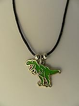 Unbekannt Necklace T - Rex Fashion Jewellery Pendant Enamelled Animal Animals Dinosaur, T