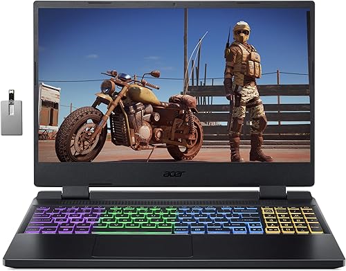 Miniatura 1 de acer Nitro 5 - Laptop para juegos Nitro 5 de 17.3 pulgadas FHD 144Hz FHD IPS, procesador Intel Core i5-12500H, 32 GB RAM, SSD PCIe de 2 TB, teclado