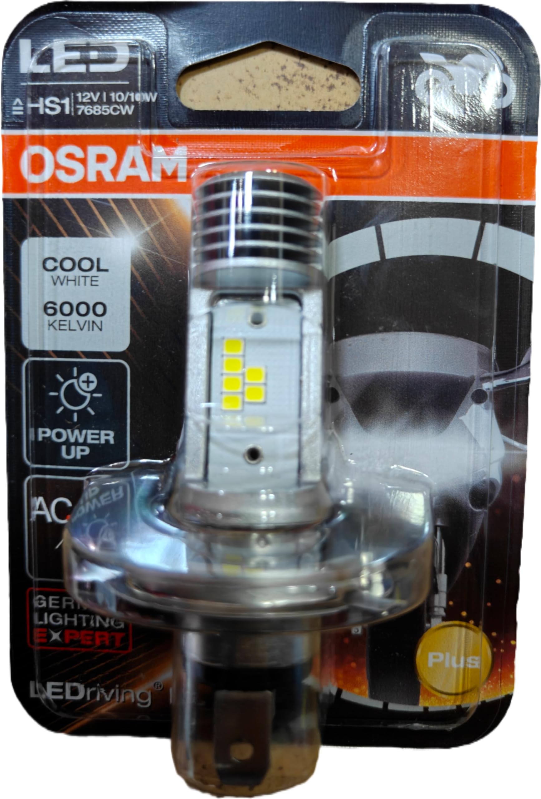 Osram Bike LED 7685CW HS1 12V 10/10W PX43t Cool White 6000K, Motorcycle Headlight Bulb-image-33