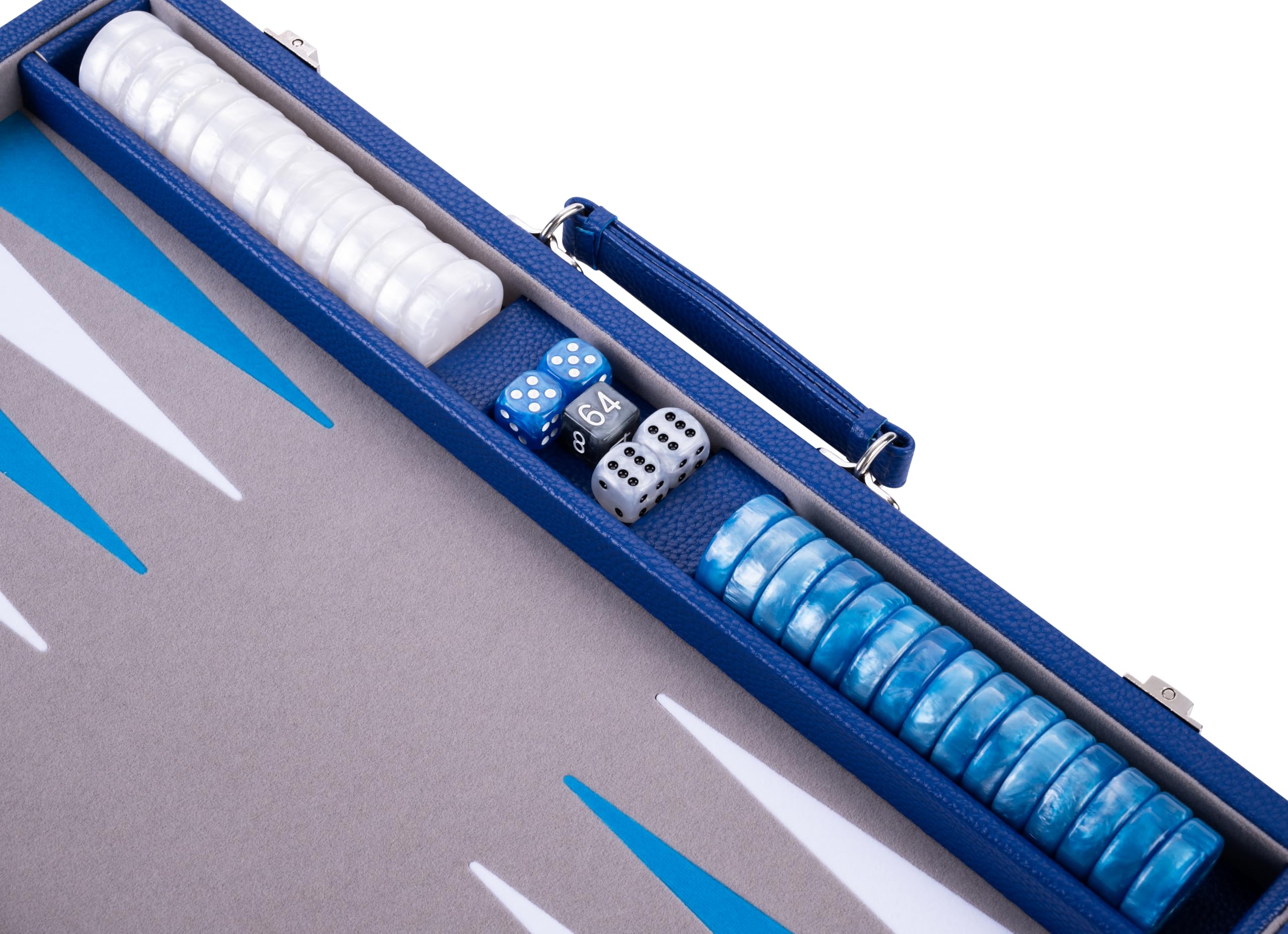 Engelhart- 250545 - Backgammon de luxe 18 pouces - Plaqué en bois d