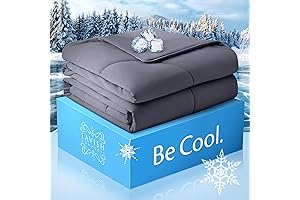 Cooling Comforter King Size - Restful Night's Sleep Guaranteed