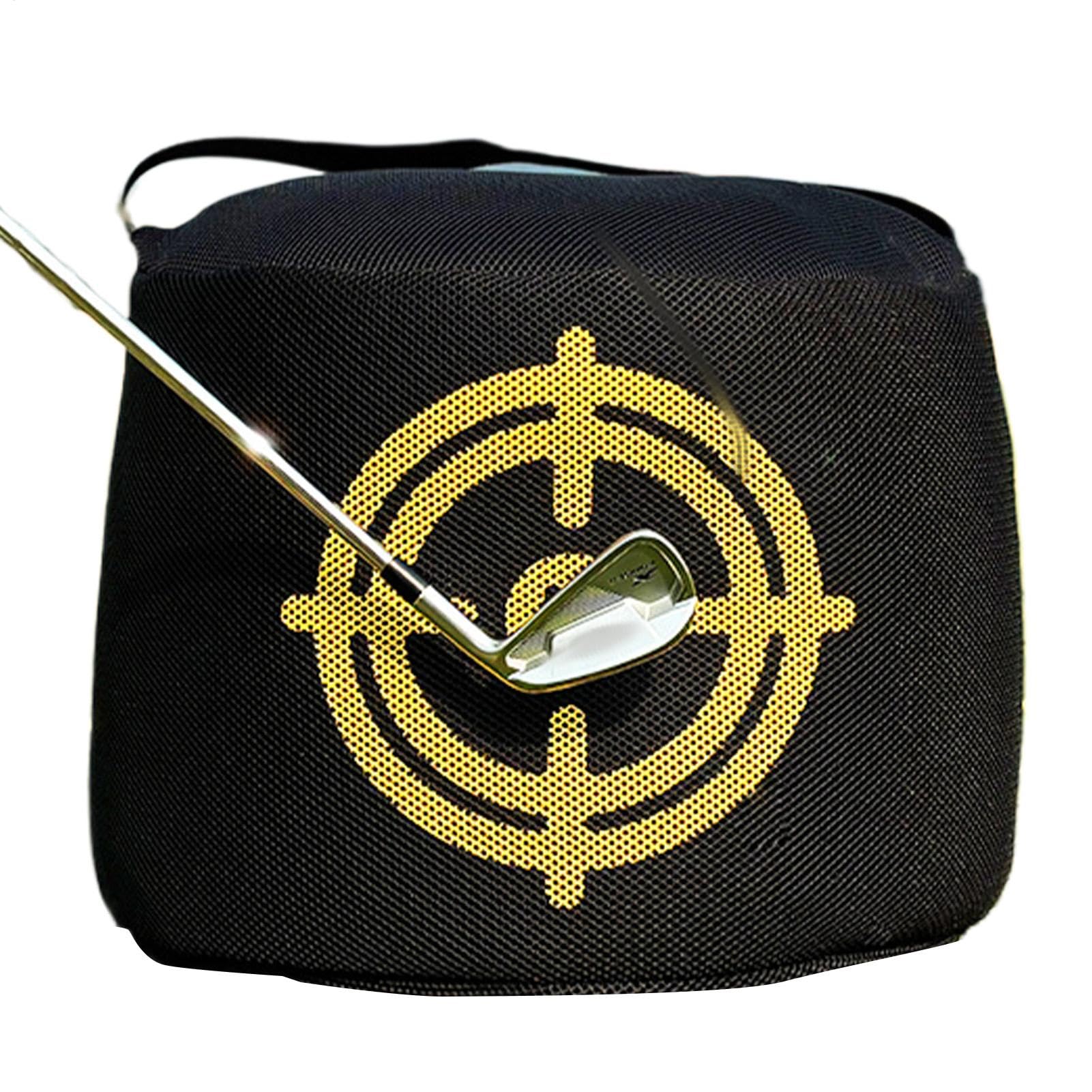 Bolsa Entrenadora de Swing de Golf Herramienta De Silenciosa para Apuntar | Saco De Golpeo Para Palos De Golf Para Golfistas, Jugadores, Aficionados, Hombres,