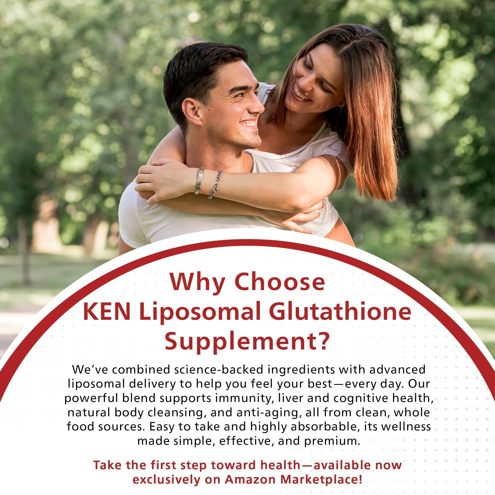 KEN Liposomal Glutathione with MCT Oil, 2400mg Blend, Vitamin C&E, Halal — Amazon image 7